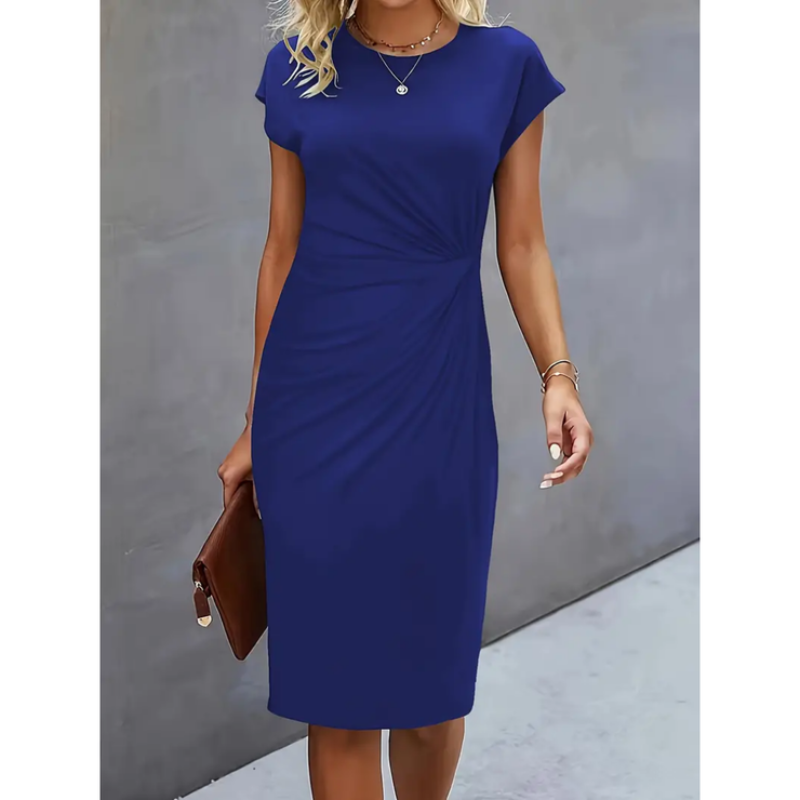 Fitted Ruffled Mini Dress