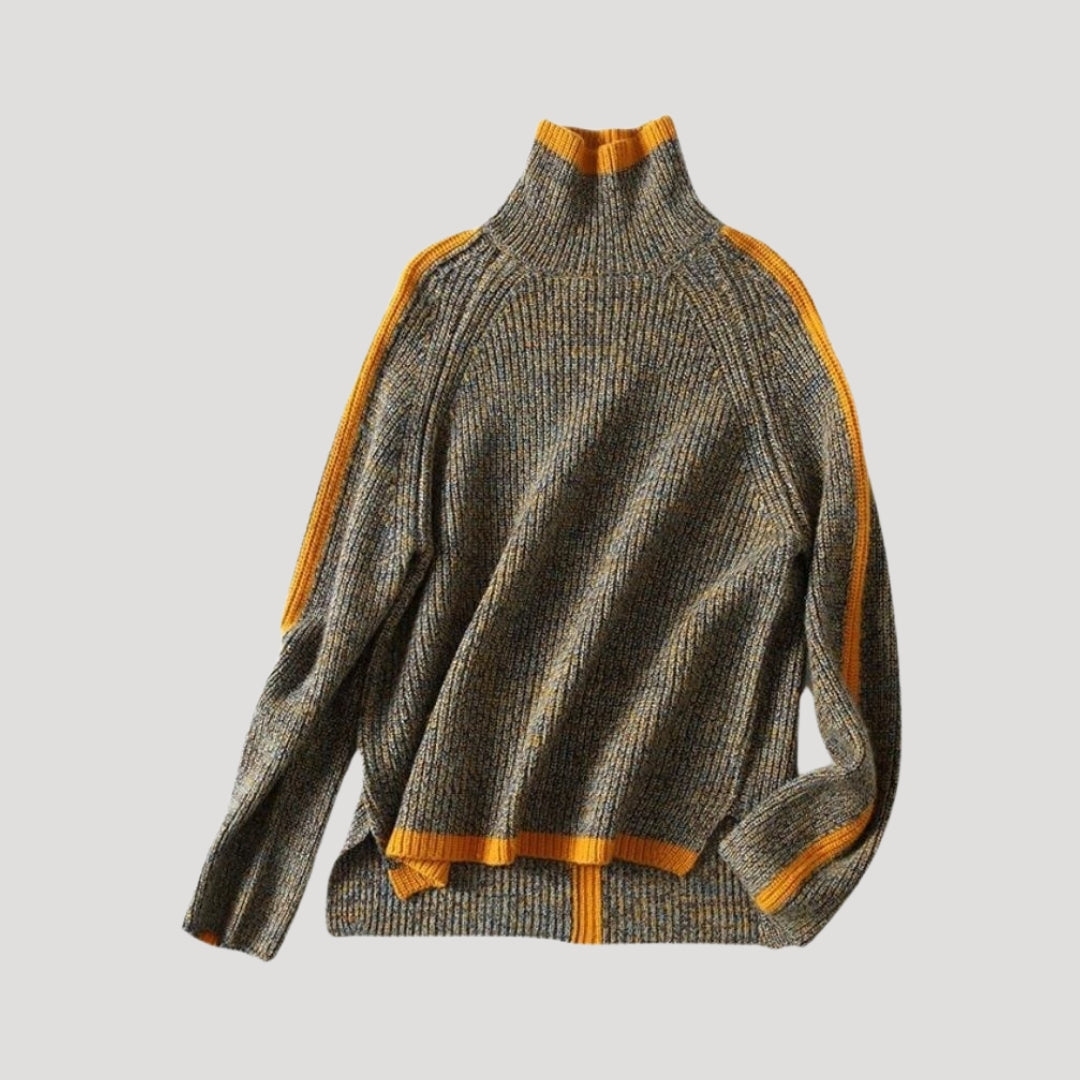 Female Lightweight Crew Neck Spring Sweater - VibreMode