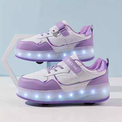 Kids Light Up Roller Skates