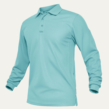 Men's Quick Dry Polo Shirt Lightweight Casual