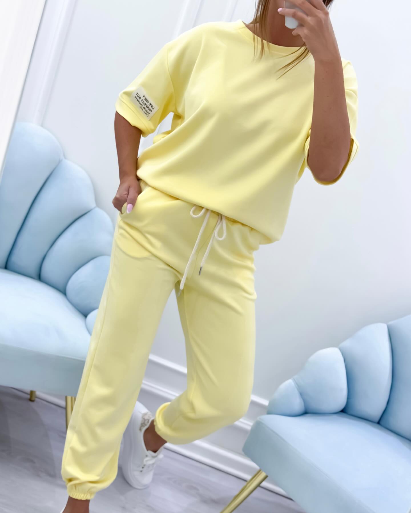 Women's T-Shirt And Jogger Pants Set