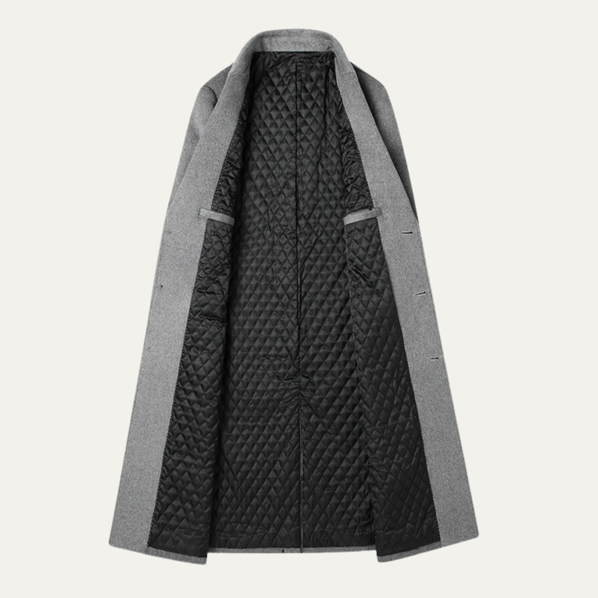 Men's Wool Trench Coat