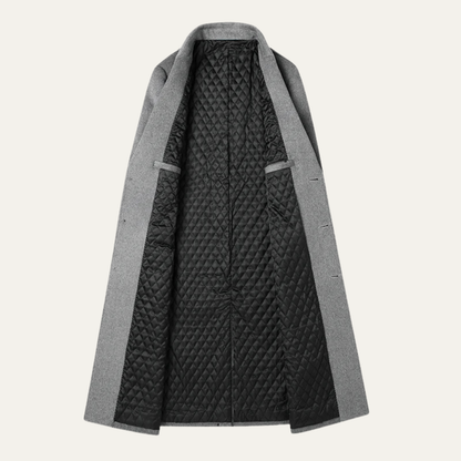 Men's Wool Trench Coat