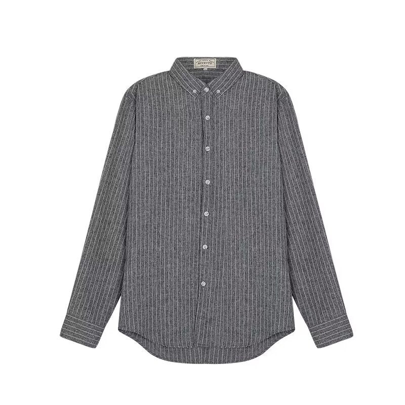 Men's Long Sleeve Button-Up Dress Shirt