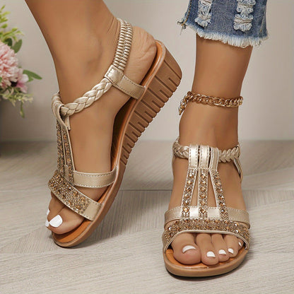 Women's Rhinestone Sandals