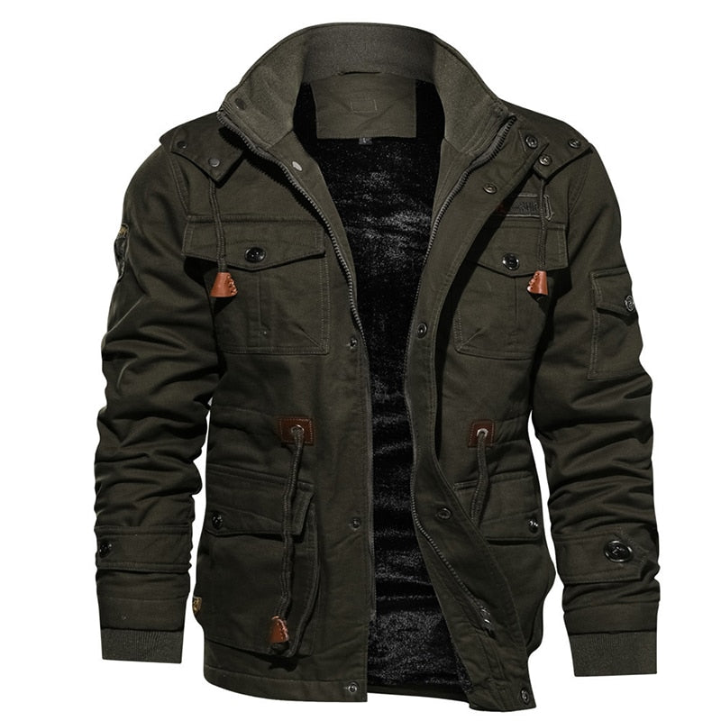 Classic Army Style Trench Coat - VibreMode