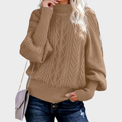 Relaxed Fit Crew Neck Sweater - VibreMode