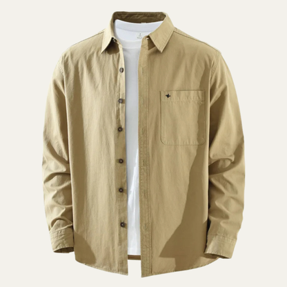 Men's Cotton Button Down Shirt