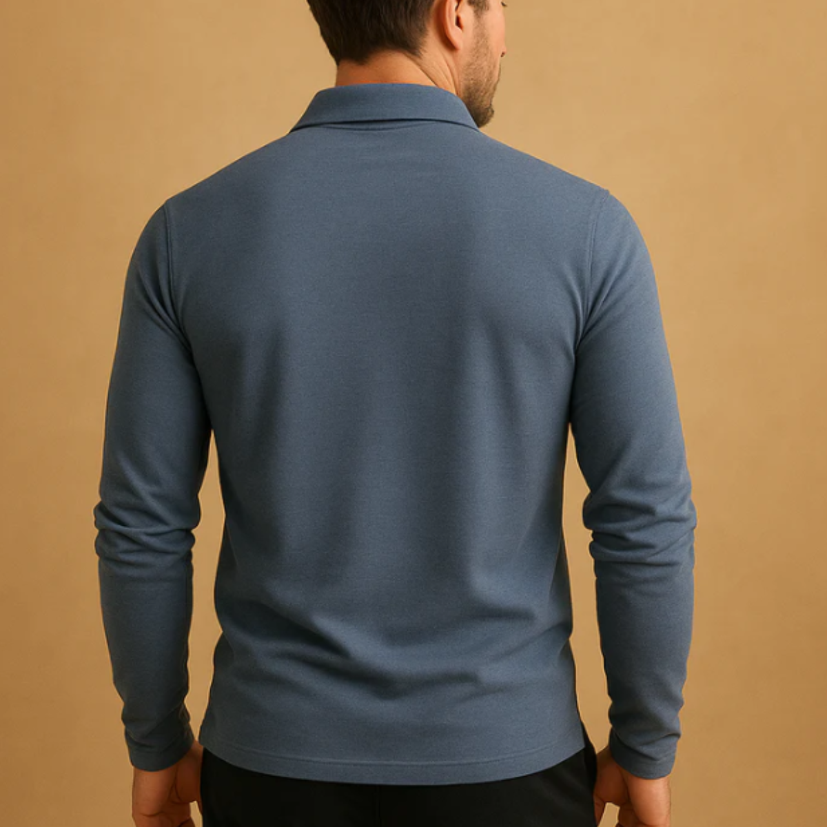 Men's Slim Fit Cotton Polo Shirt