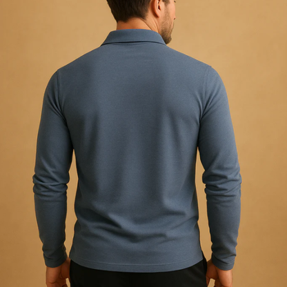 Men's Slim Fit Cotton Polo Shirt