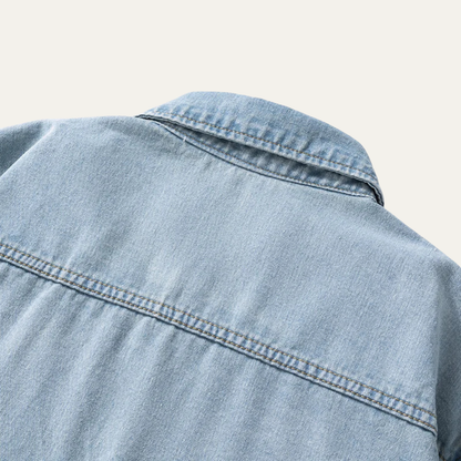 Mens Vintage Denim Smart Shirt
