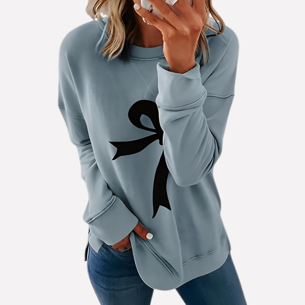 Women's Crew Neck Sweatshirt Cotton