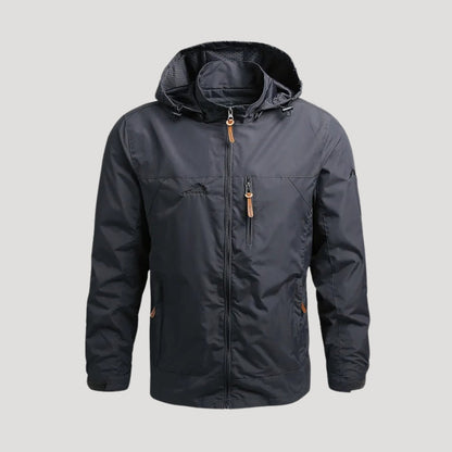 Lightweight Men's Spring Hoodie Zip Jacket