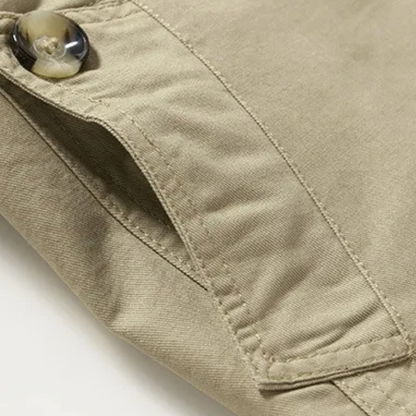 Men's Double Breasted Trench Coat Waterproof