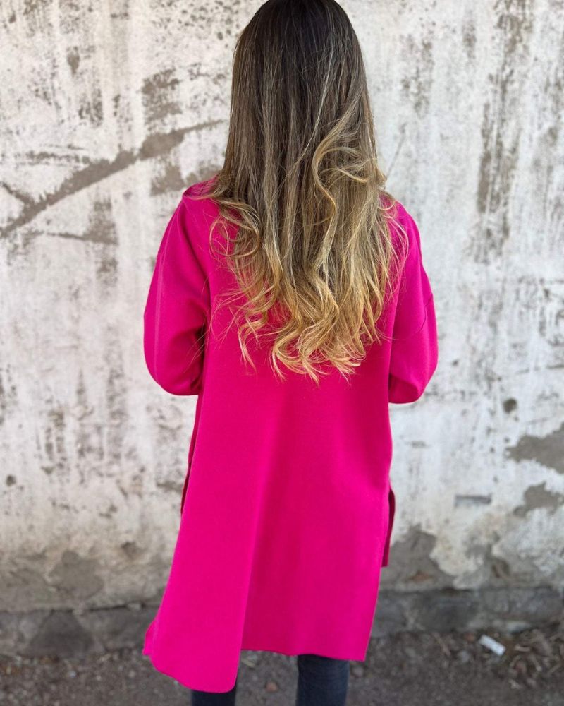 Women's Long Sleeve Hooded Cardigan