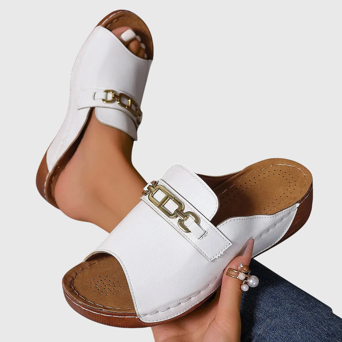 Soft Leather Comfort Sandals