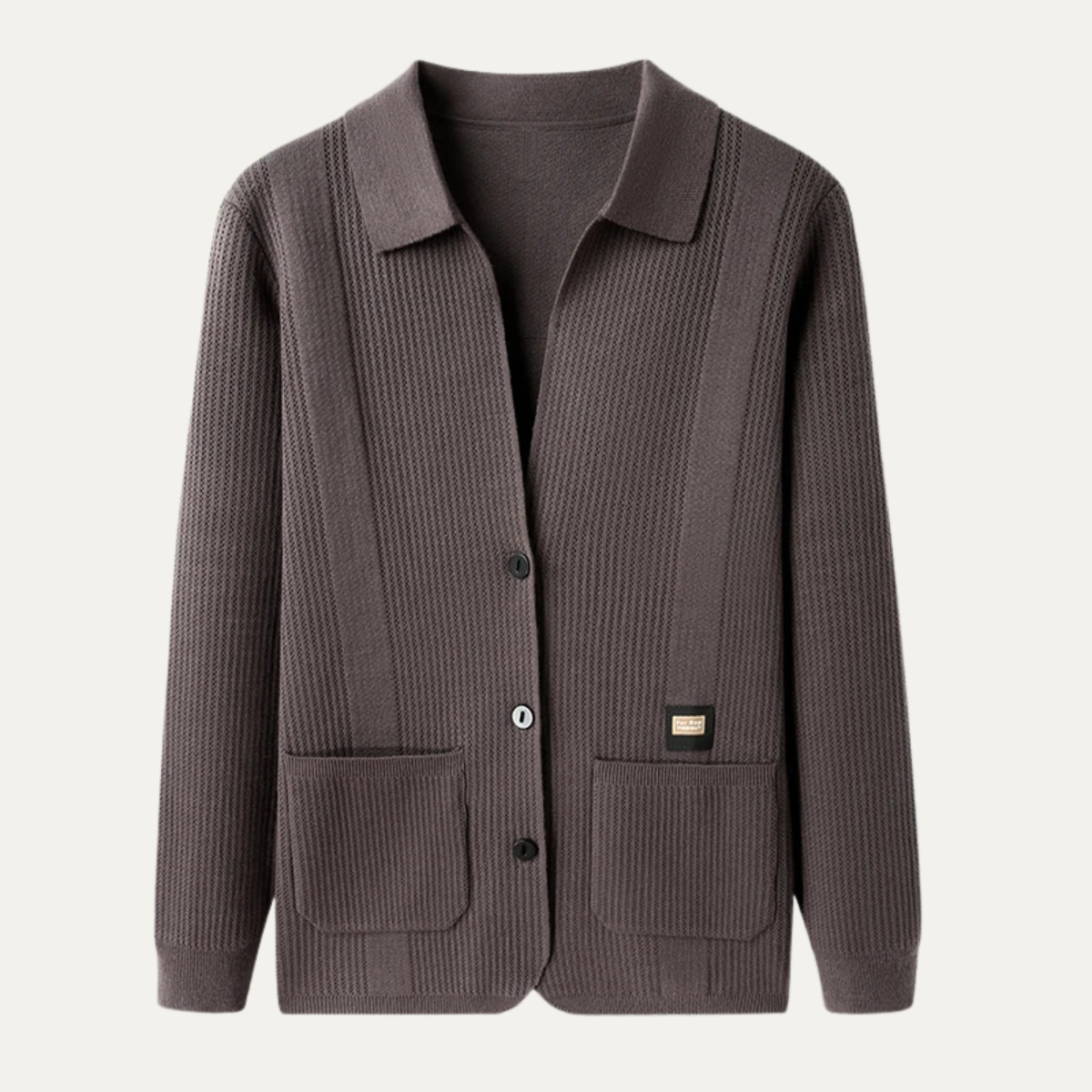Men's Soft Knit Cardigan Breathable Casual