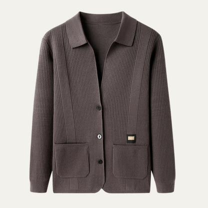 Men's Soft Knit Cardigan Breathable Casual