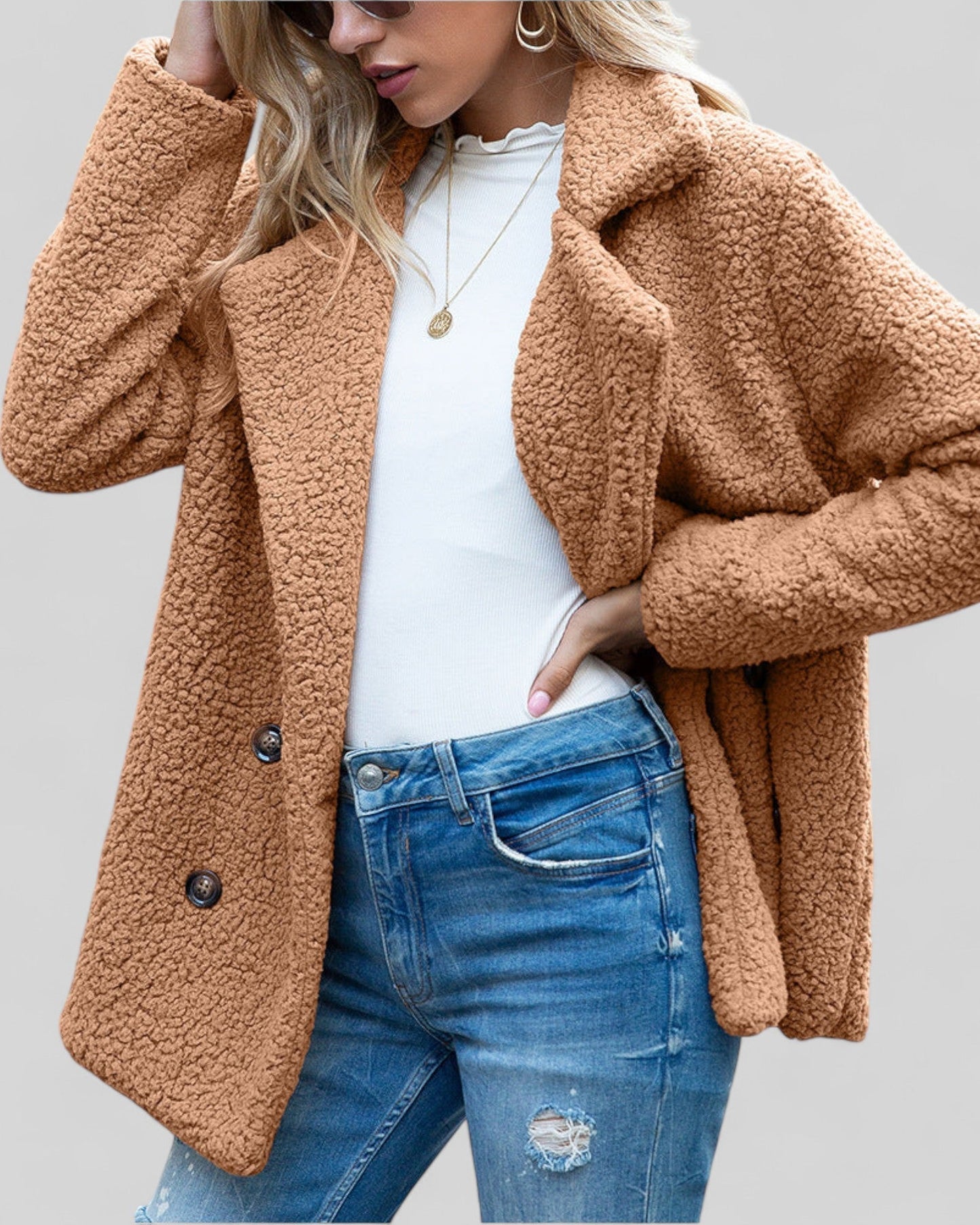Women's Soft Coat Elegant Comfortable Design