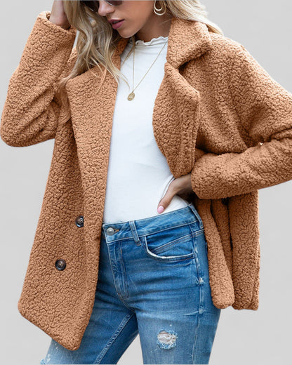 Women's Soft Coat Elegant Comfortable Design