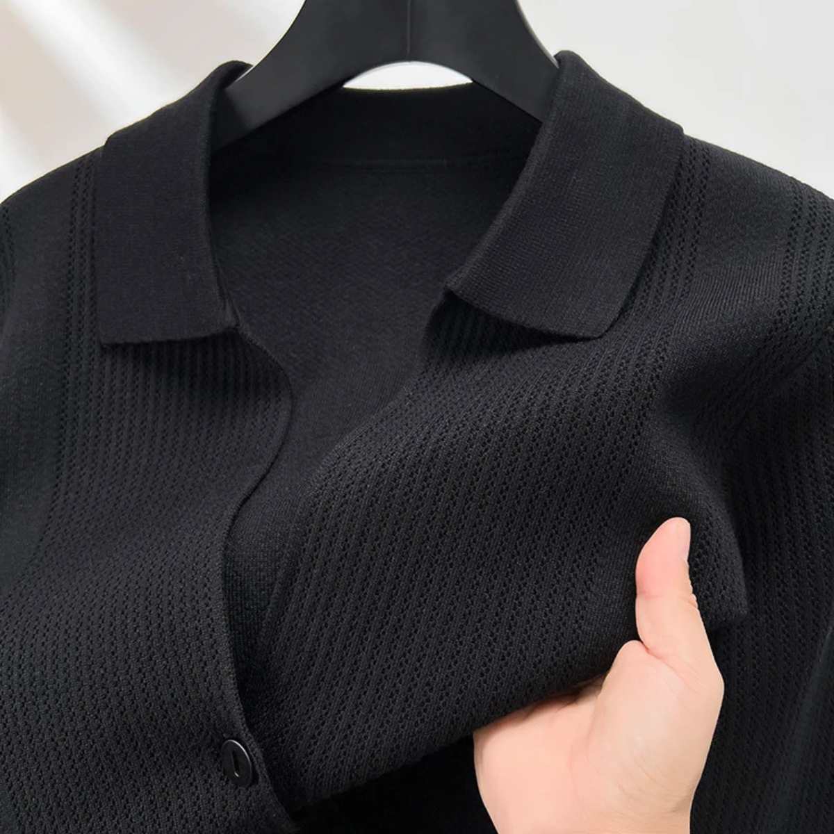 Men's Soft Knit Cardigan Breathable Casual