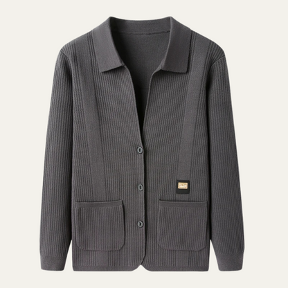 Men's Soft Knit Cardigan Breathable Casual