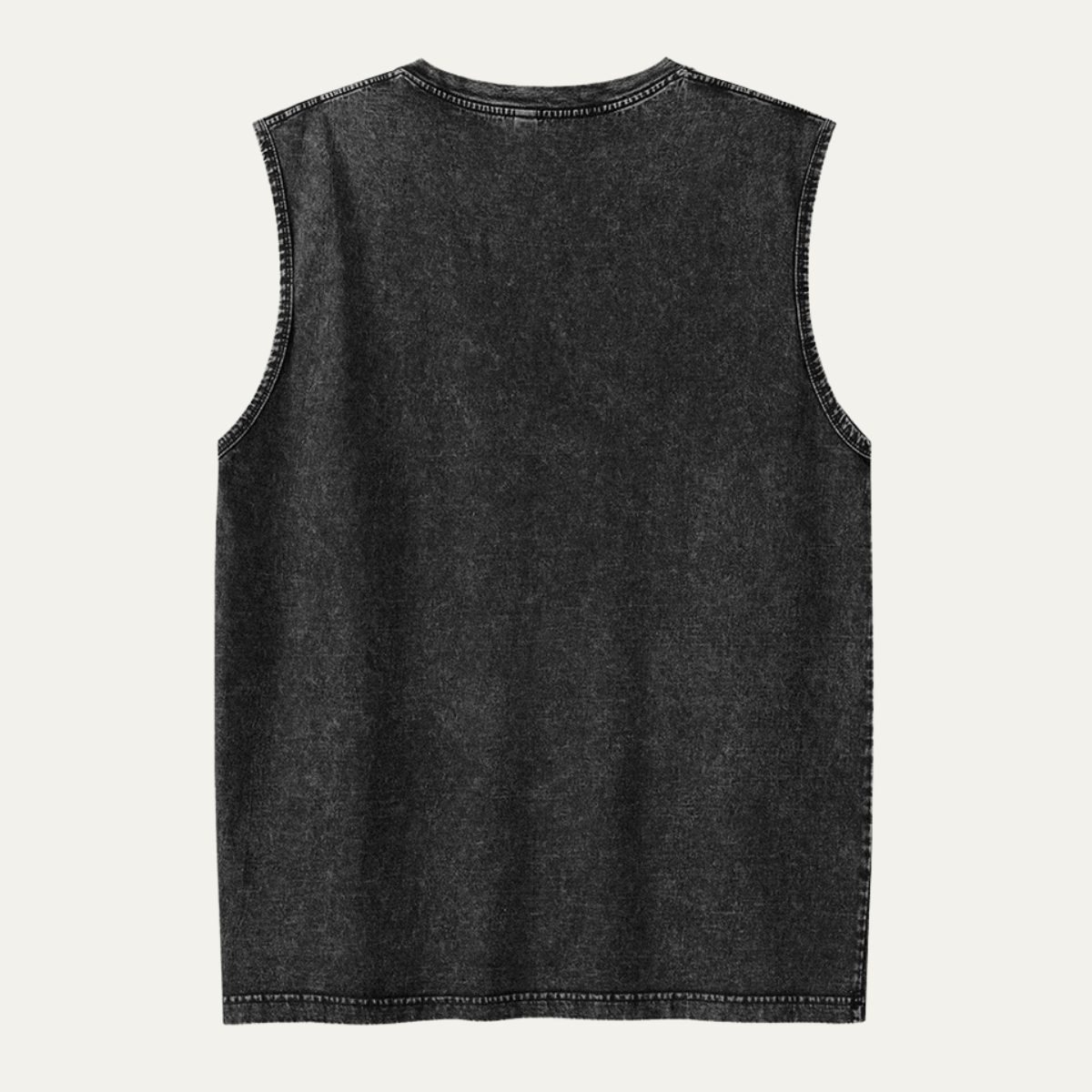 Men's Sleeveless Tank Vintage Washed