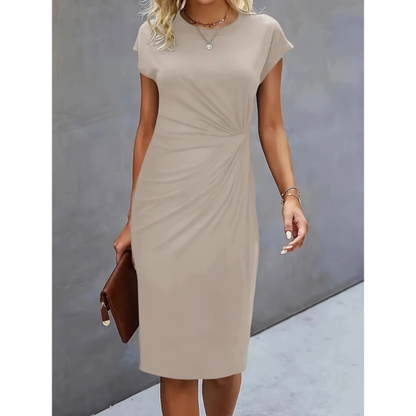 Fitted Ruffled Mini Dress