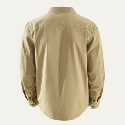 Men's Cotton Button Down Shirt