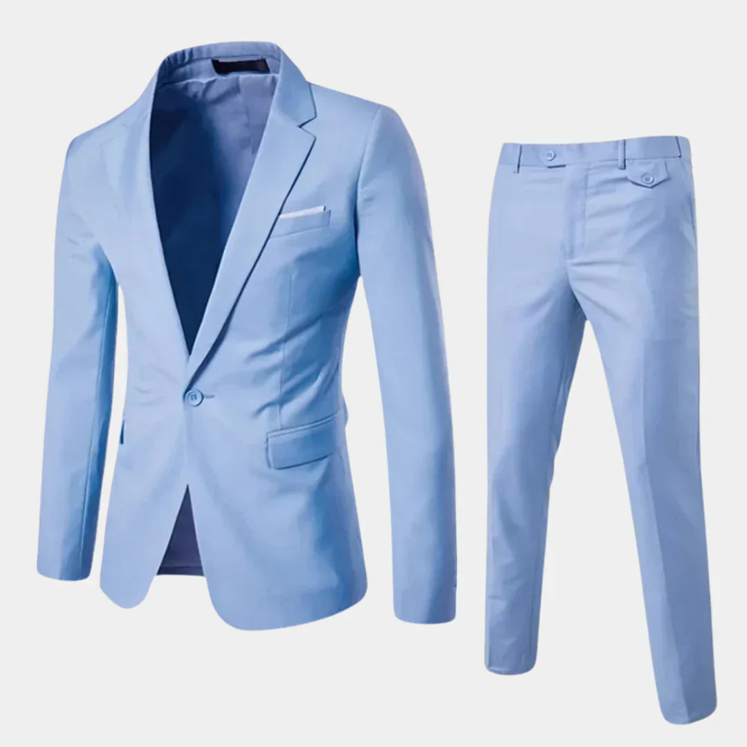 Men's 2 Piece Suit Blazer Trousers