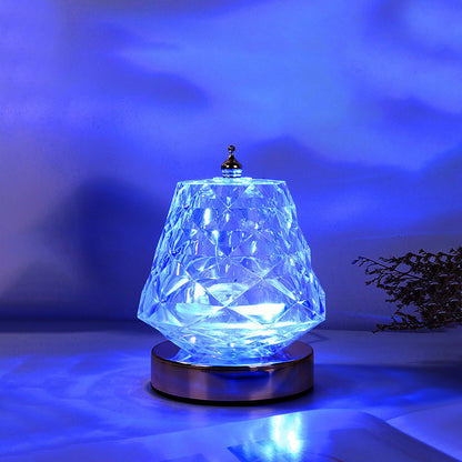 Colorful Ocean Wave Table Lamp