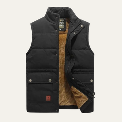Men's Fleece Lined Winter Vest