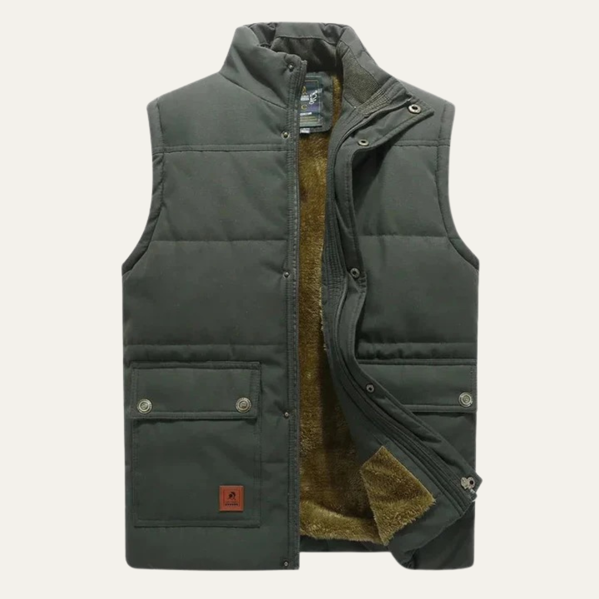Men's Fleece Lined Winter Vest