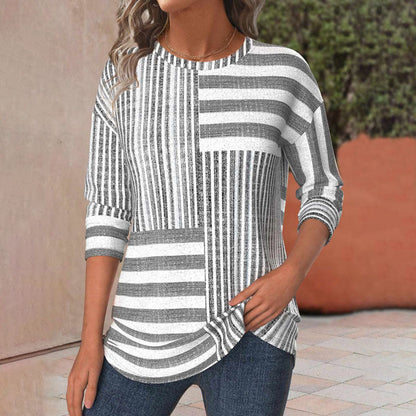 Classic Casual Stripe Shirt - VibreMode