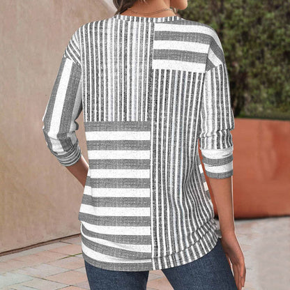 Classic Casual Stripe Shirt