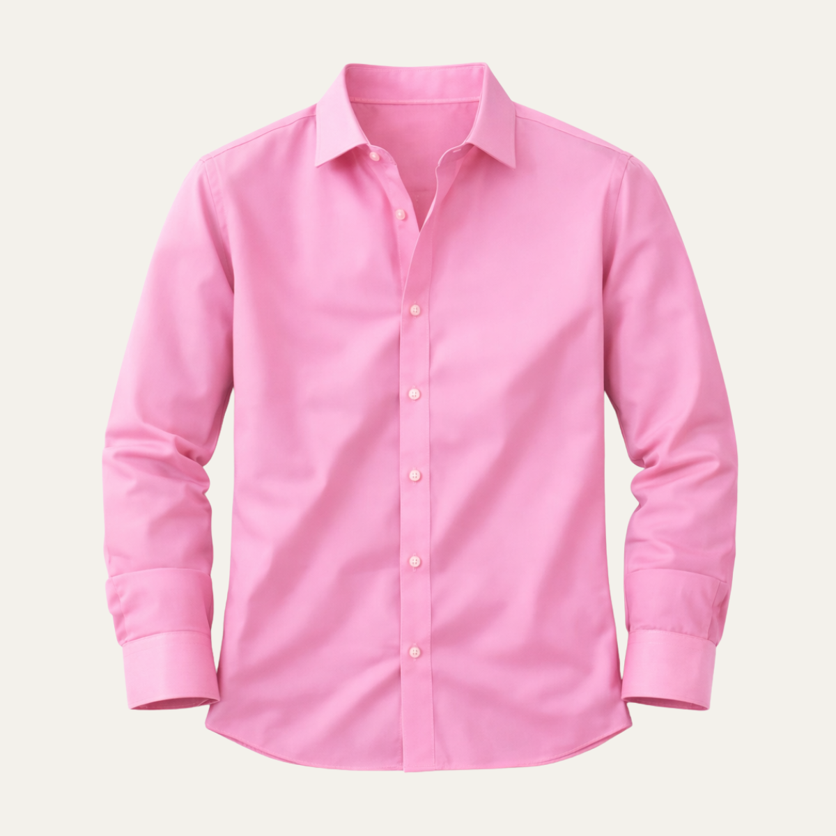 Men's Stretch Shirt Solid Color Lightweight - VibreMode
