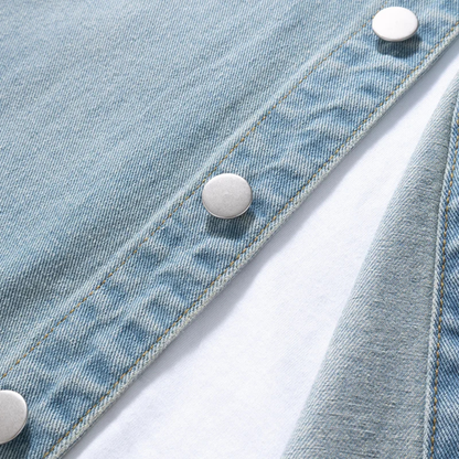 Mens Vintage Denim Smart Shirt
