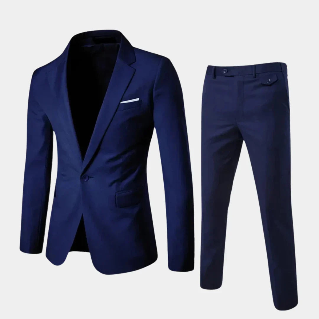 Men's 2 Piece Suit Blazer Trousers
