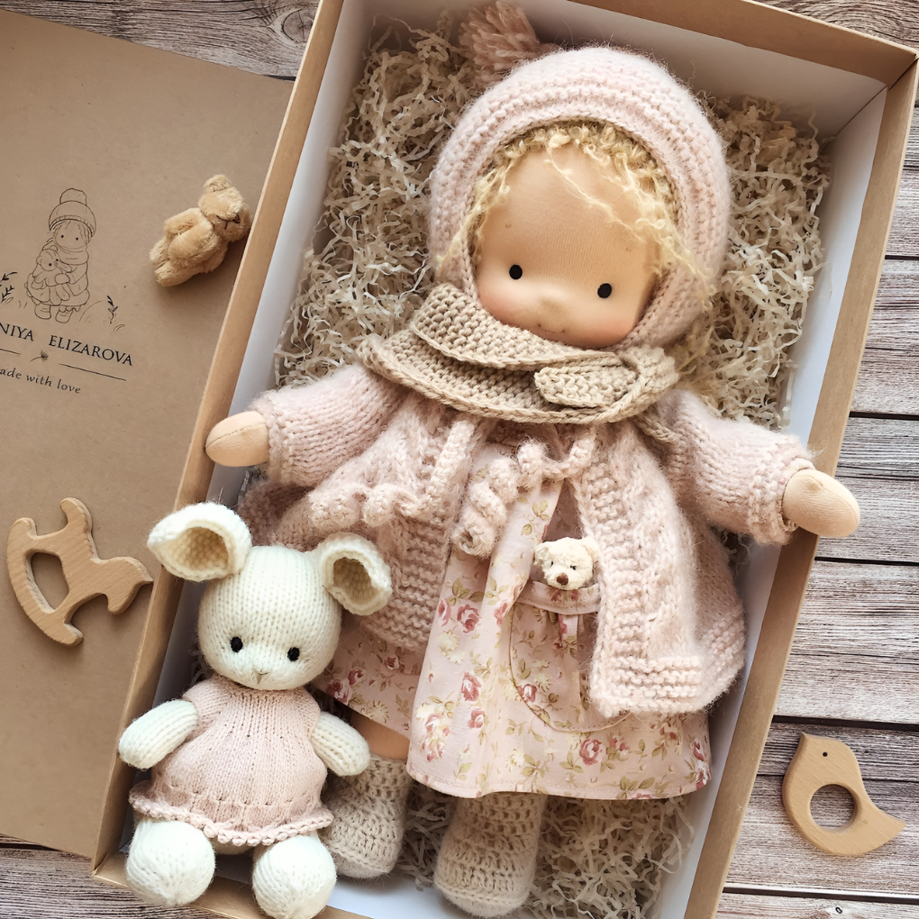 Waldorf Cuddly Doll Handmade