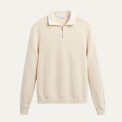 Men's Lightweight Knit Half Zip Sweater - VibreMode