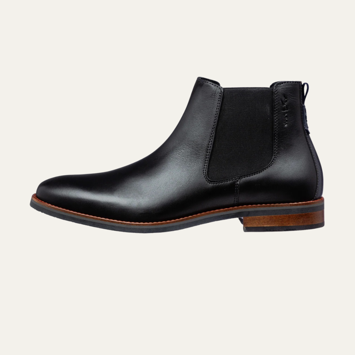 Men's Leather Chelsea Boots Cognac