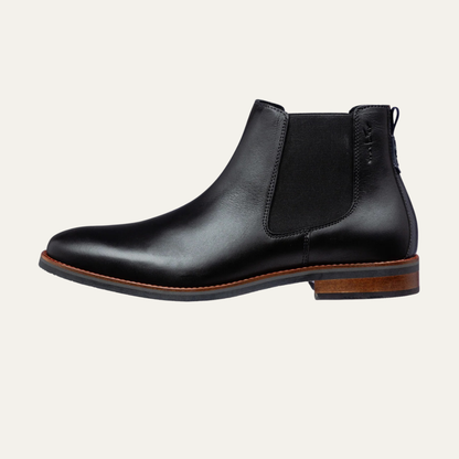 Men's Leather Chelsea Boots Cognac