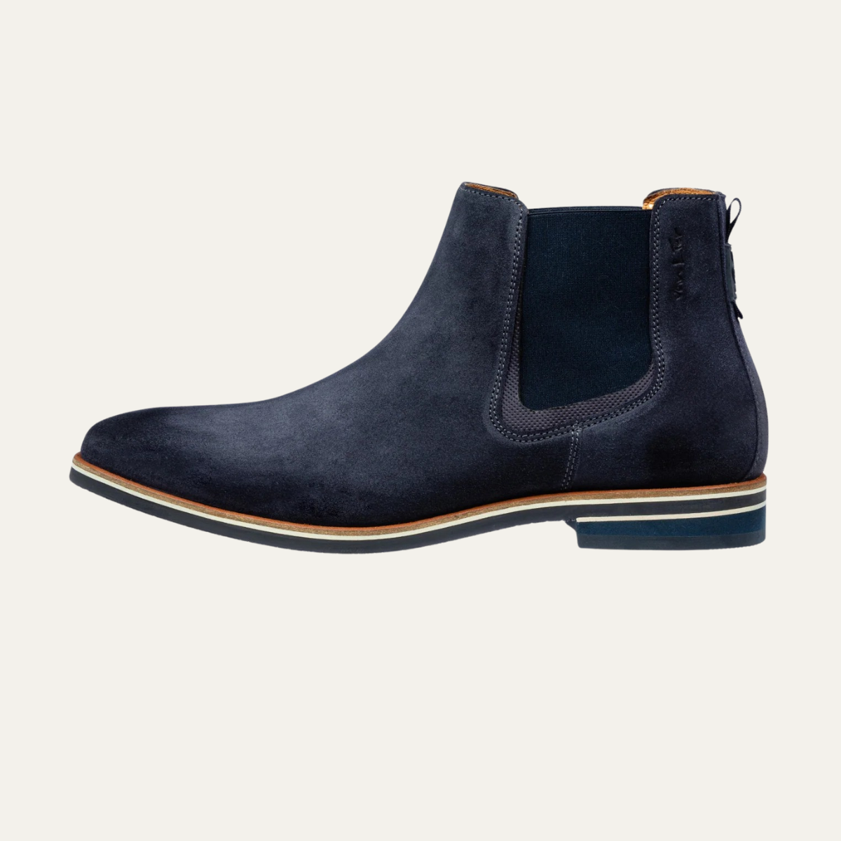 Men's Leather Chelsea Boots Cognac