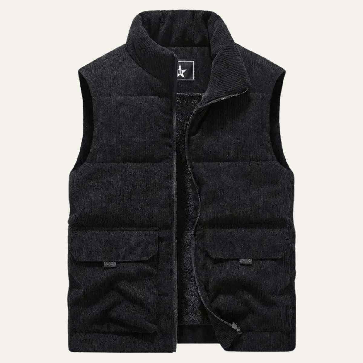 Women's Wool Cotton Padded Vest