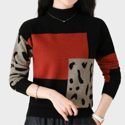 Women's High Collar Sweater Comfortable