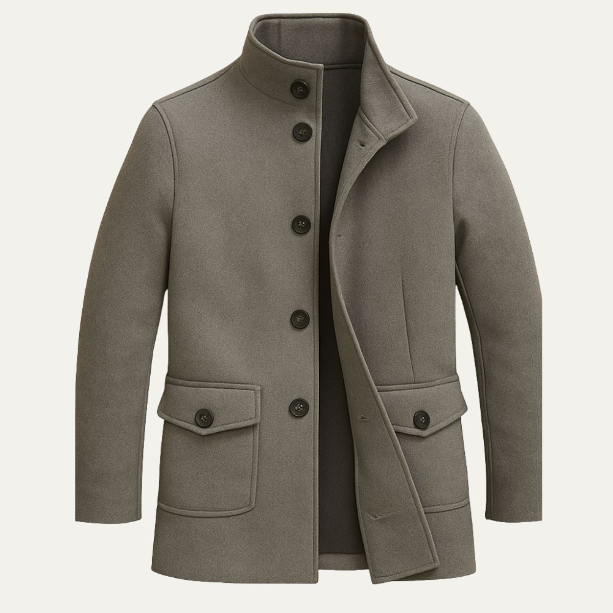 Men's Wool Tailored Overcoat