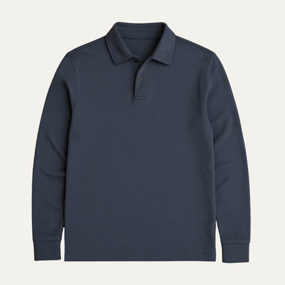 Men's Slim Fit Cotton Polo Shirt - VibreMode