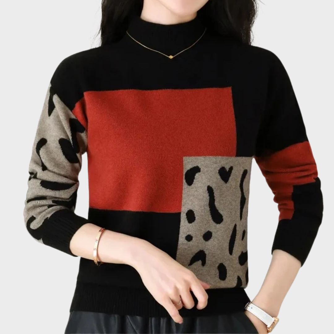 Cozy High Neck Warm Sweater