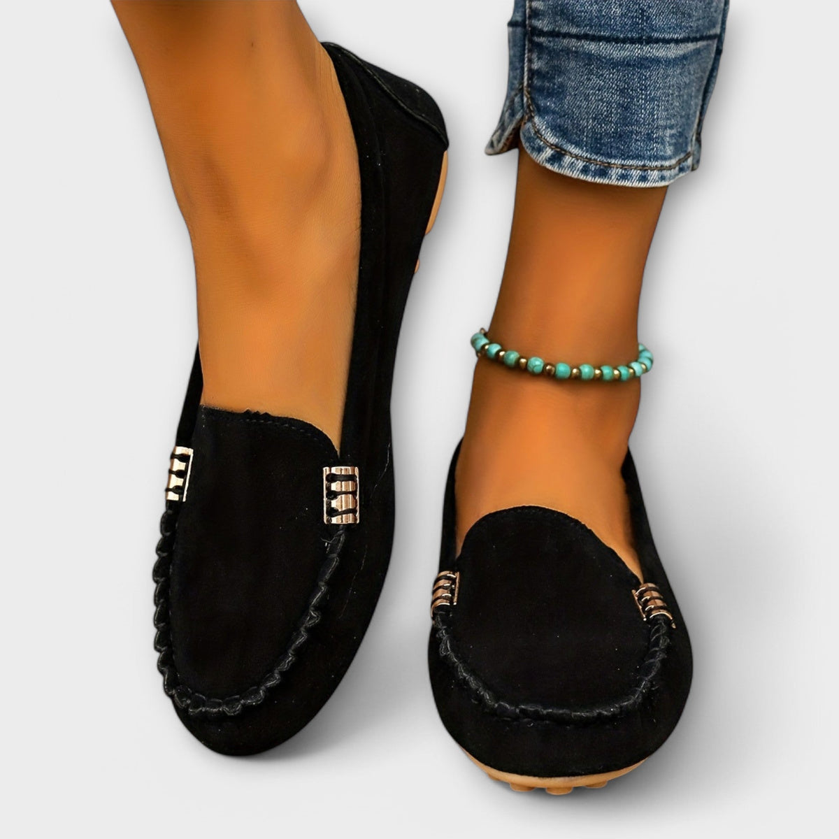 Women's Moccasin Slip On Shoes