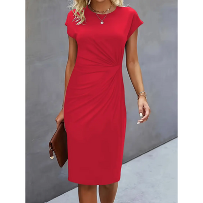Fitted Ruffled Mini Dress